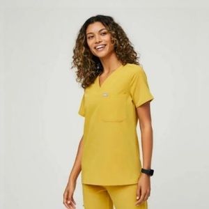 Figs S Catarina Top - Light Gold